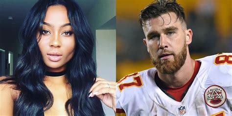 The Internet Is Loving The Swirly Love Of Kayla Nicole And Travis Kelce