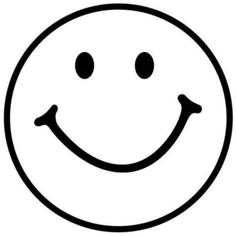 Dibujo De Cara Sonriente Con Emoji De Halo Para Colorear Dibujos Pdmrea
