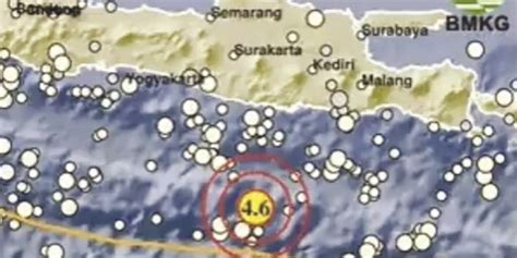 Tak Berpotensi Tsunami Pacitan Digoyang Gempa Bermagnitudo