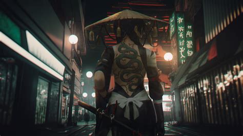 Bareback Japan Anime Samurai Street Art Light And Darkness Dragon