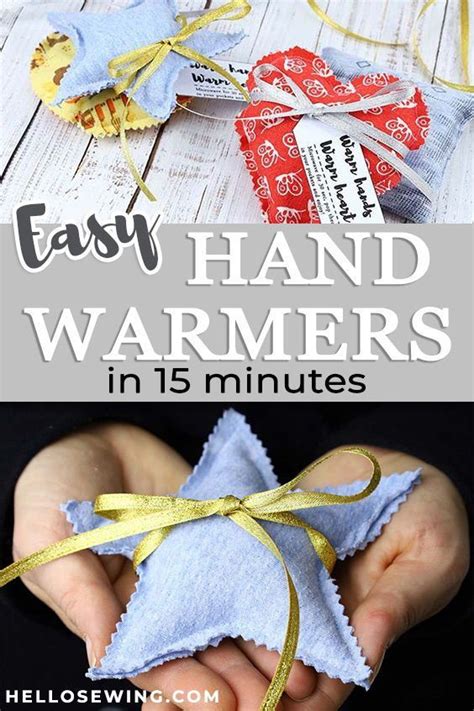 The Instructions To Make Easy Hand Warmers In 15 Minutes