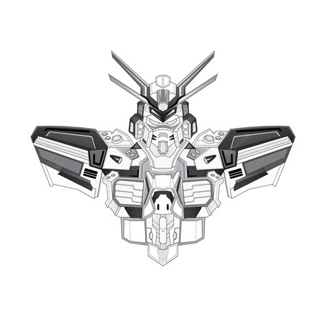 Black And White Gundam Wallpaper Posted By Foster Harvey