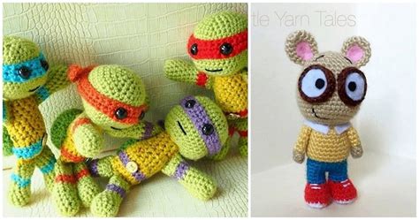 Crochet The Coolest Cartoon Characters Crochet Cartoon Characters