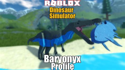 Dinosaur Profile Baryonyx Roblox Dinosaur Simulator Youtube