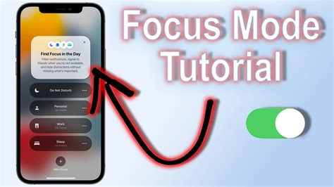 How To Use Focus On The Iphone 13 12 11 And Ipad With Ios 15 Iphone