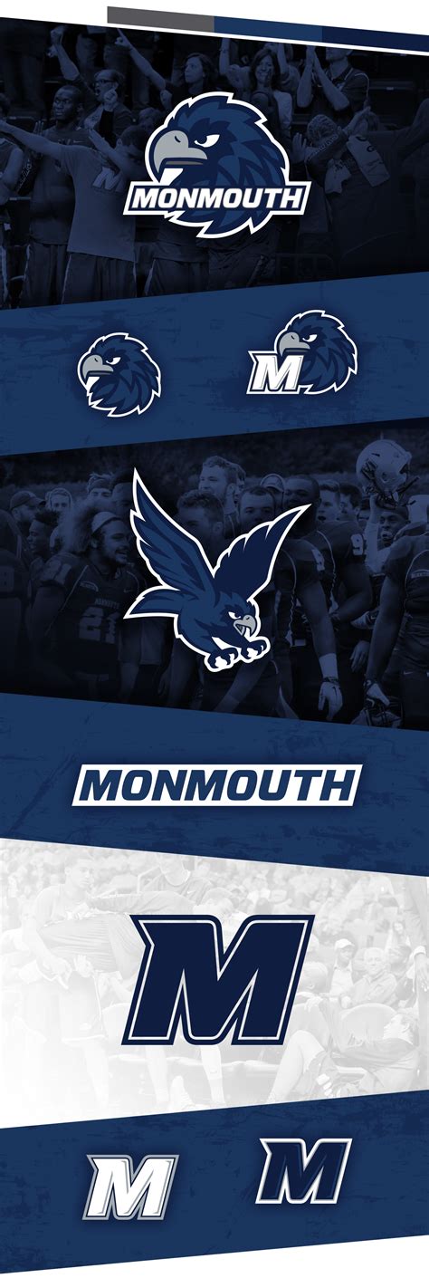 Monmouth University Athletics On Behance Monmouth University