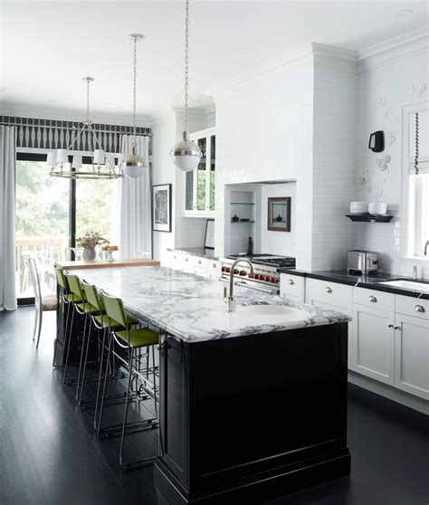20 Black And White Kitchen Images Pimphomee
