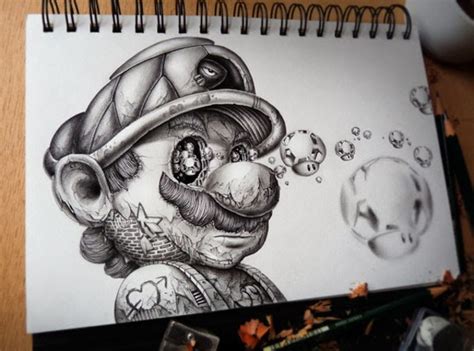 The video above, from character designer bobby chiu, runs through some pencil drawing techniques in action. Artist Creates Creepy Drawings Of Your Favourite Cartoon ...