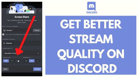 How To Get Better Stream Quality On Discord Quick And Easy Discord