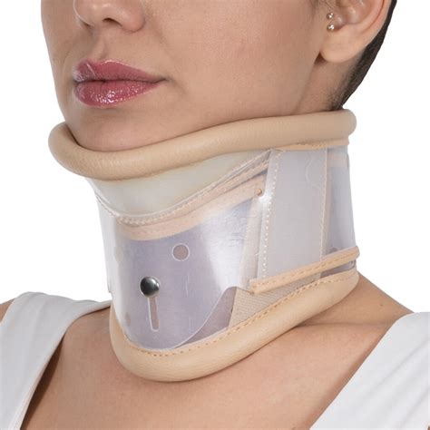 Adjustable Pvc Cervical Collar With A Chin Support Wingmed Orthopedic