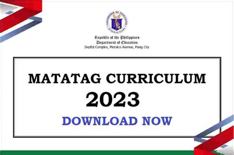 Deped Matatag K 10 Curriculum 2023 Deped Tambayan