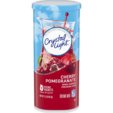 Crystal Light Immunity Drink Mix Natural Cherry Pomegranate Flavor 5