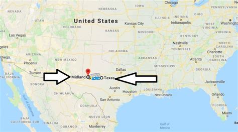 Where Is Midland Texas Tx Located Map What County Is Midland