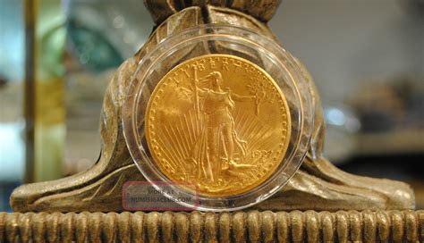 1 Oz 1927 Double Eagle St Gaudens Gold Coin 21 6 Kt 900 Fine Yellow Gold