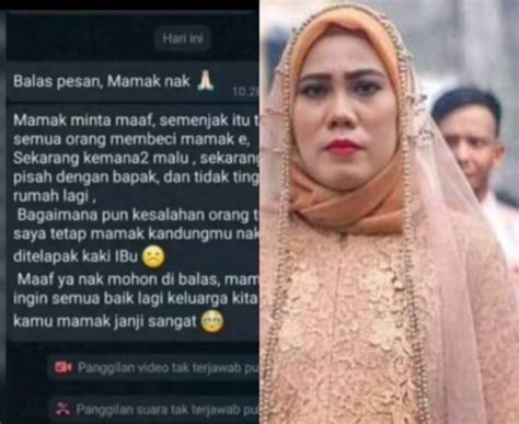 Viral Chat Wa Diduga Dari Ibunda Norma Risma Maafin Ya Nak Surga Ditelapak Kaki Ibu Radar Garut