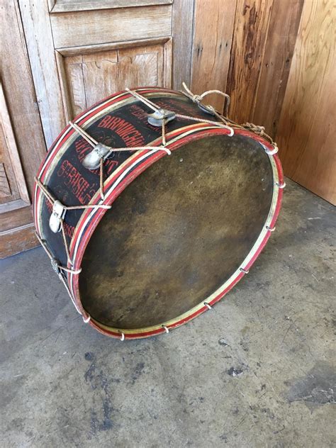 Antique Marching Band Drum From The Church Lads Brigade At 1stdibs