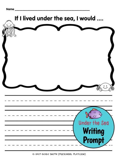 Teaching kindergarten can be one of the most enjoyable and challenging jobs. Printable Under the Sea Math and Literacy Activities ...