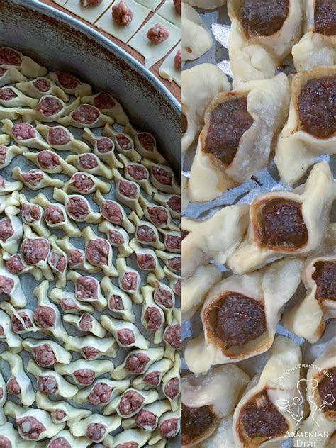 Make Armenian Ainteb Manti Meat Dumplings Armenian Dish