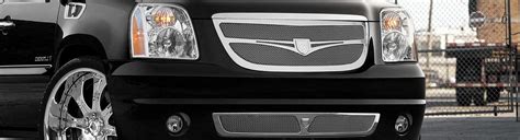 2007 Gmc Yukon Custom Grilles Billet Mesh Led Chrome Black