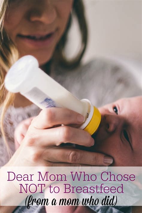 Dear Mom Who Chose Not To Breastfeed The Humbled Homemaker