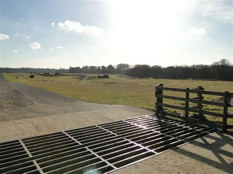 Cattle Grid With The Stanta Firing Range © Adrian S Pye Geograph