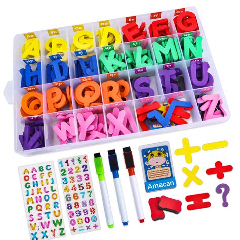 Buy Ybqz Magnetic Letters Set Classroom Alphabet Letters Kit With 2