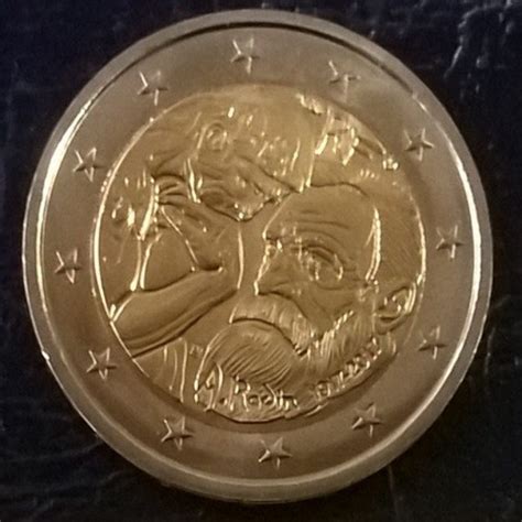 2 Euro Frankreich 2017 Rodin 2 Euro Sondermünzen Frankreich Euro