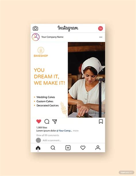 Free Bakery Takeaway Instagram Story Ad Template