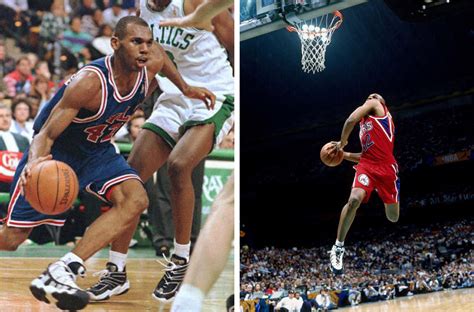 Throwback Jerry Stackhouse Wearing The Original Fila Stackhouse Sole Collector