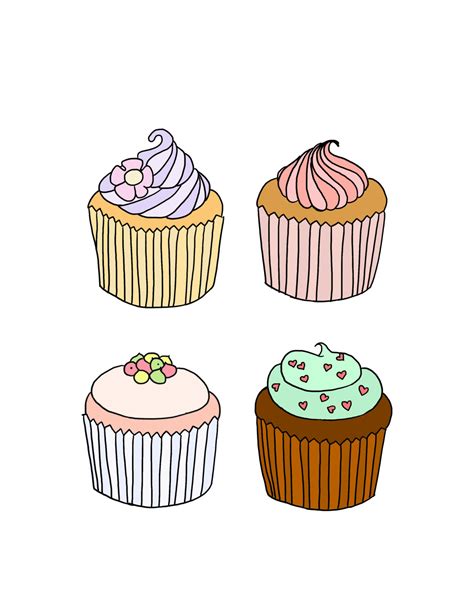 Cupcake Illustration Joy Studio Design Gallery Best Design