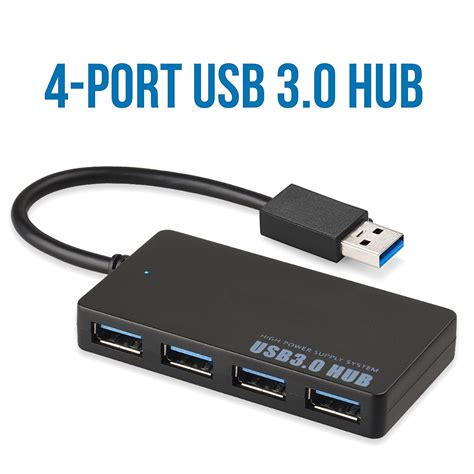 4 Port Usb 30 Ultra Slim Data Hub For Macbook Mac Pro Mini Imac