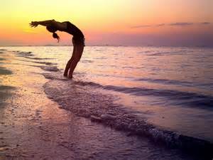 Yoga On The Beach At Sunrise Yes PLEASE