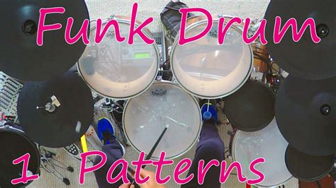 Funk Drum Patterns 1 Youtube