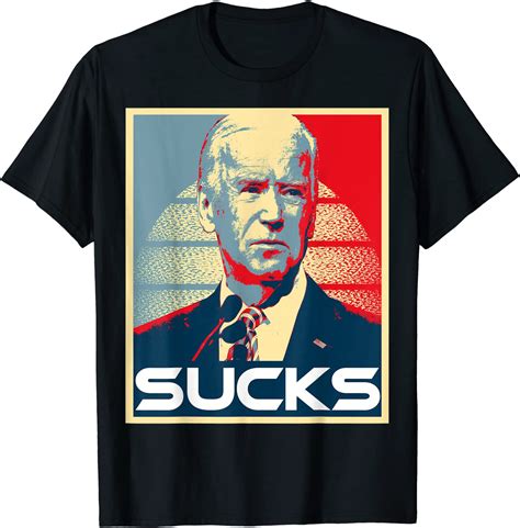 T Shirt Joe Biden Sucks Retro Poster Classic
