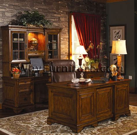 Old World Executive Home Office Desk