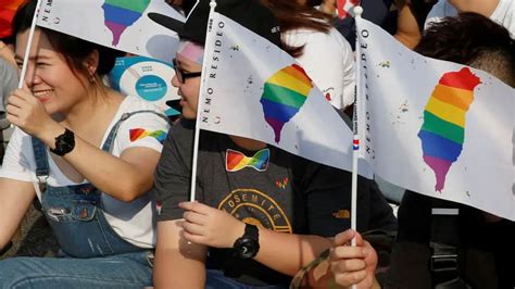 Taiwan Unveils Asia S First Draft Law On Same Sex Marriage World News