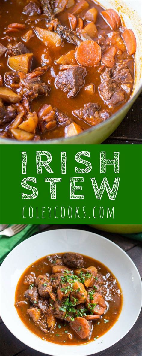 Turn on the oven at 130°c/266°f and line an 18cm/8″ round tin with a double layer of parchment paper. Kate's Irish Stew | Recipe | Irish stew, Beef recipes ...