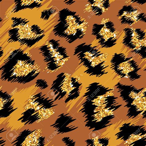 22 Glitter Leopard Print Wallpapers Wallpapersafari