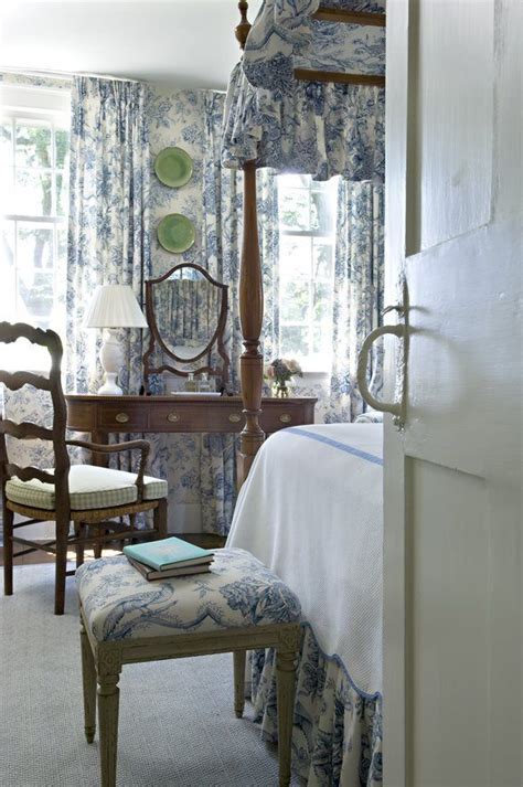 Simplysouthernatheart Traditional Bedroom Blue White Decor French