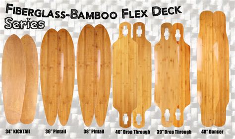 4.9 out of 5 stars 10. Fiberglass bamboo longboard flex deck Blank Longboard ...