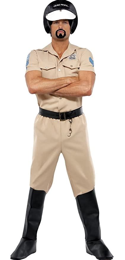 Mens Ymca Cop Police Sheriff Village People 70s 80s 1980s 1970s Stag Do