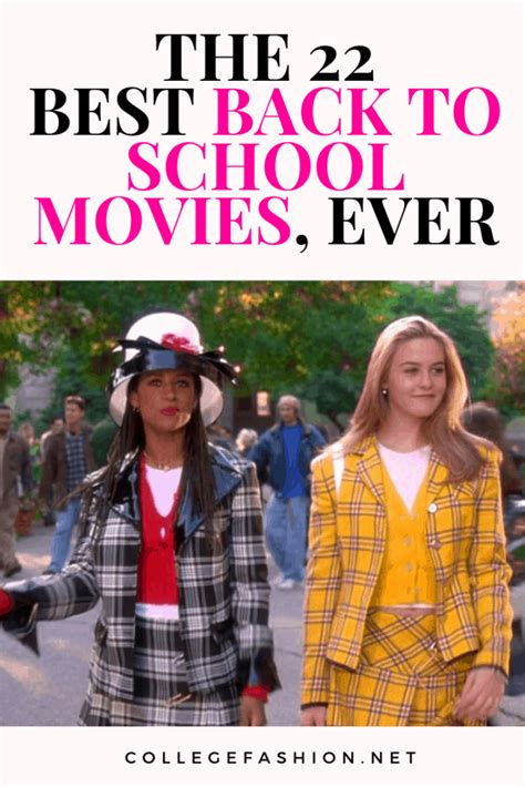 The 22 Best Back To School Movies You Shouldnt Miss College Fashion