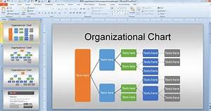 Free Org Chart Powerpoint Template For Organizational