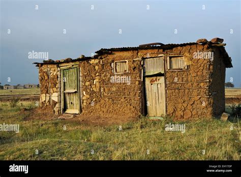 Isandlwana Kwazulu Natal South Africa Primitive Weathered House