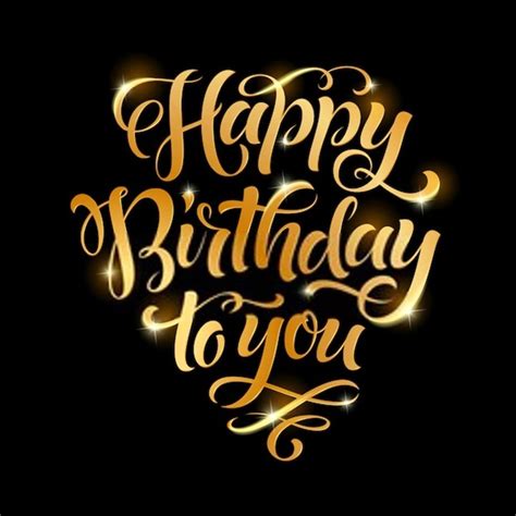 The Best 19 Images High Resolution Happy Birthday Black Background
