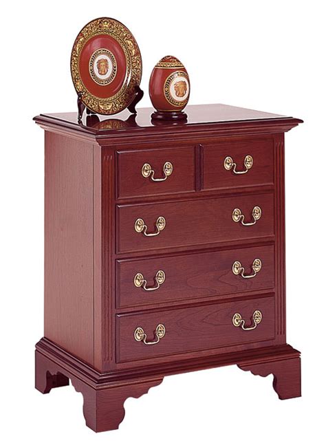 I'm a new customer in the united states. Cherry Four Drawer Nightstand Chest Cherry Bedroom ...