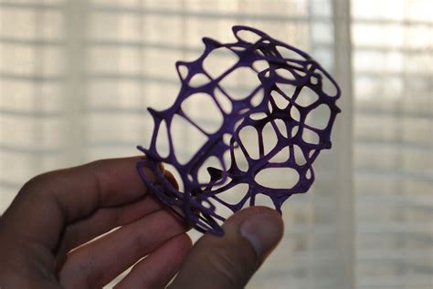 Voronoi Douleshell Generative 3d Printed Bracelet 3d Model 3d Printable