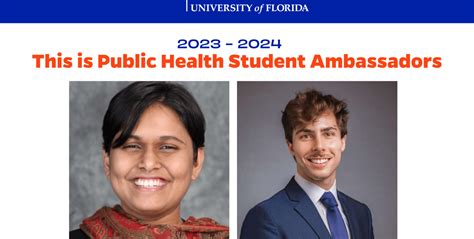 Mph Students Atia Khan And Devin Valdes Named This Is Public Health Student Ambassadors