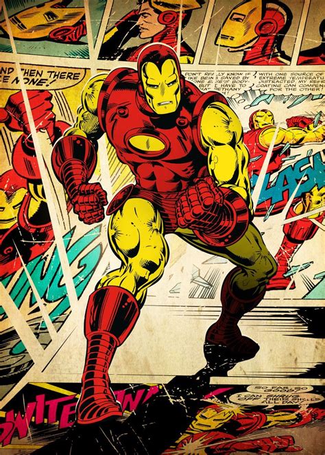 Iron Man Poster By Marvel Displate Iron Man Poster Iron Man