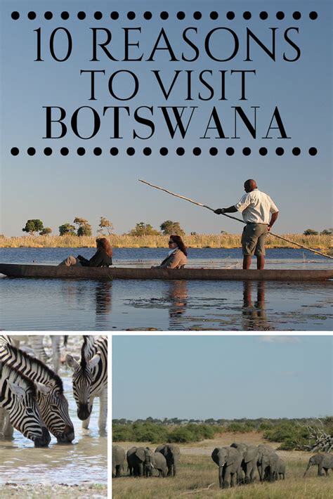 The Top 10 Reasons Why You Should Visit Botswana In Southern Africa African Travel Botswana